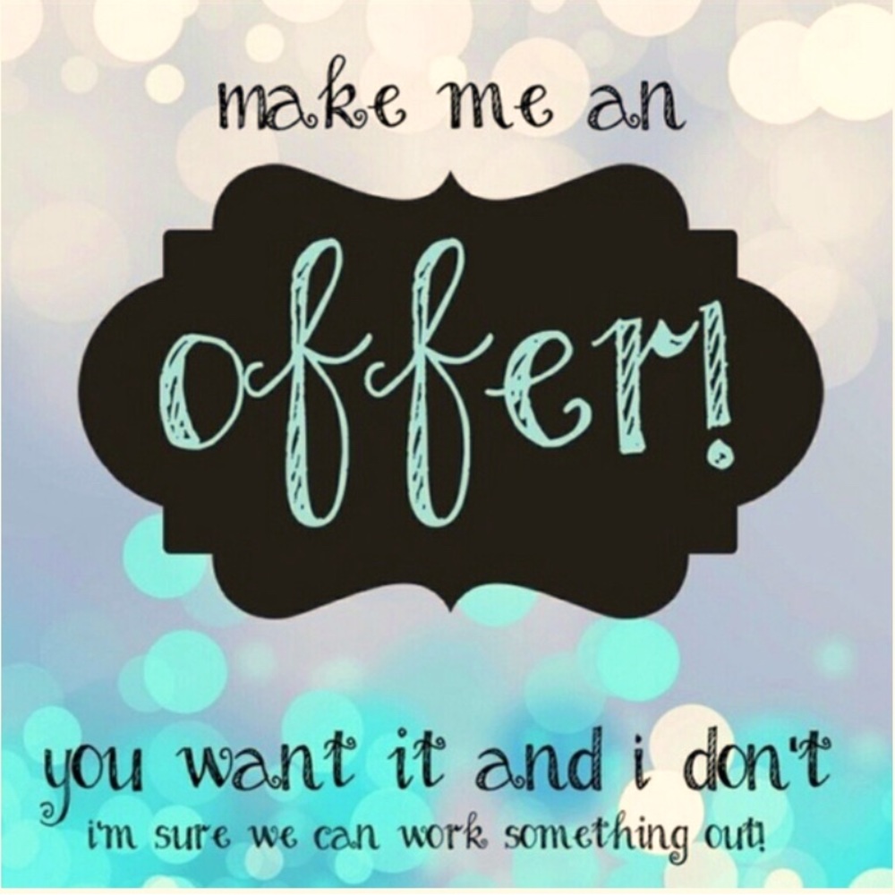 🤝 Make me an offer 🤝